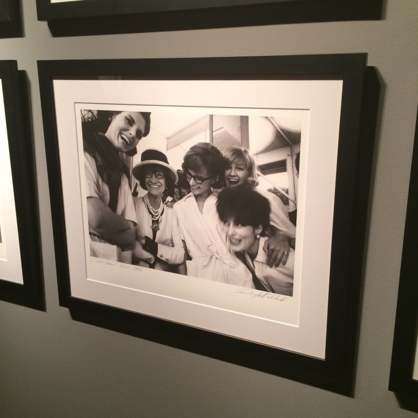 My favorite Coco Chanel photo out of the bunch. Looks like the models were having a blast with her.